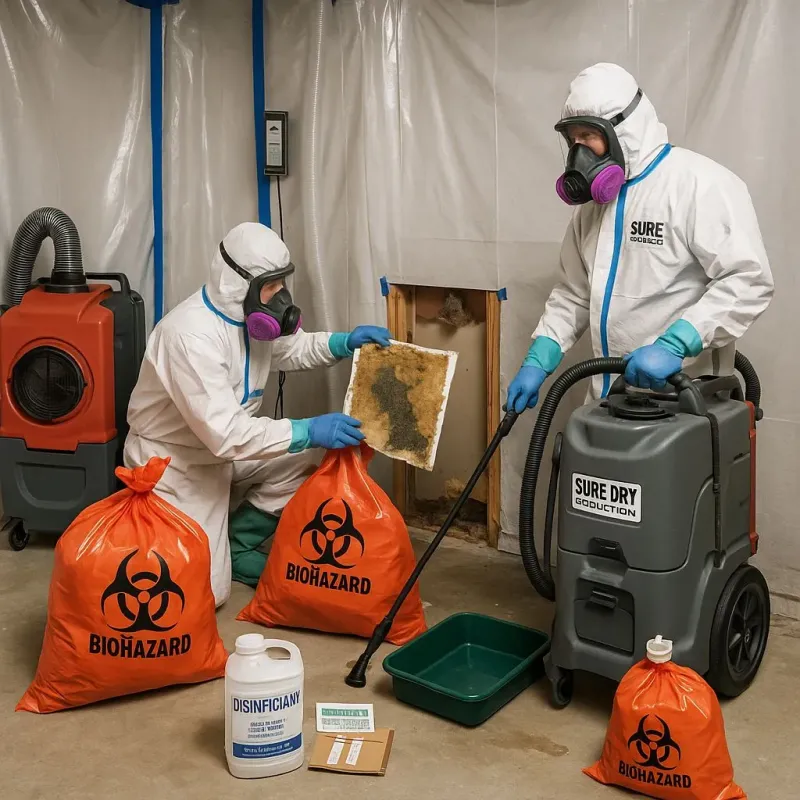 Contaminated Water Handling Protocols process in Waldron, AR