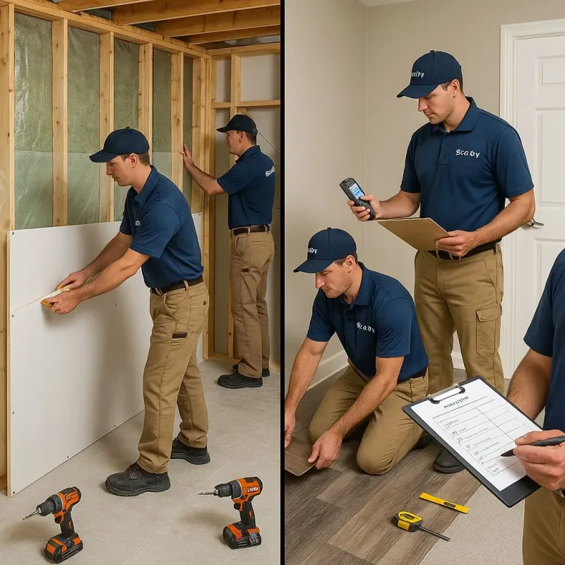 Repairs and Reconstruction process in Waldron, AR